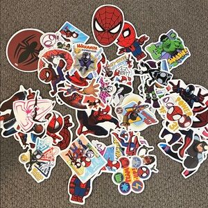 Spiderman Sticker Set 50pcs